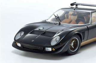 Lamborghini Miura SVR, black/gold Kyosho 1:18 Metallmodell